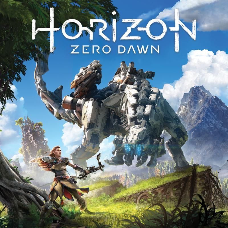 Horizon zero dawn - диск на playstation