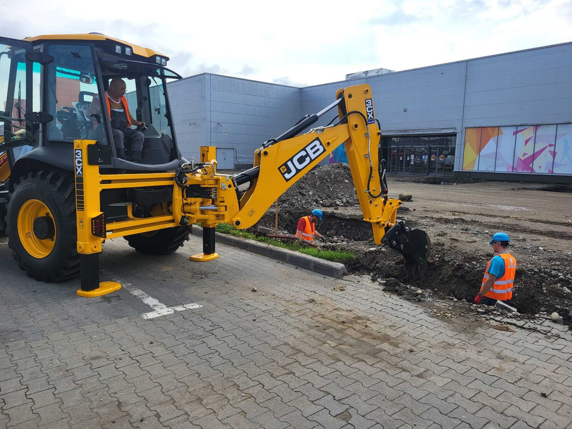 Prestam servicii buldoexcavator si miniexcavator