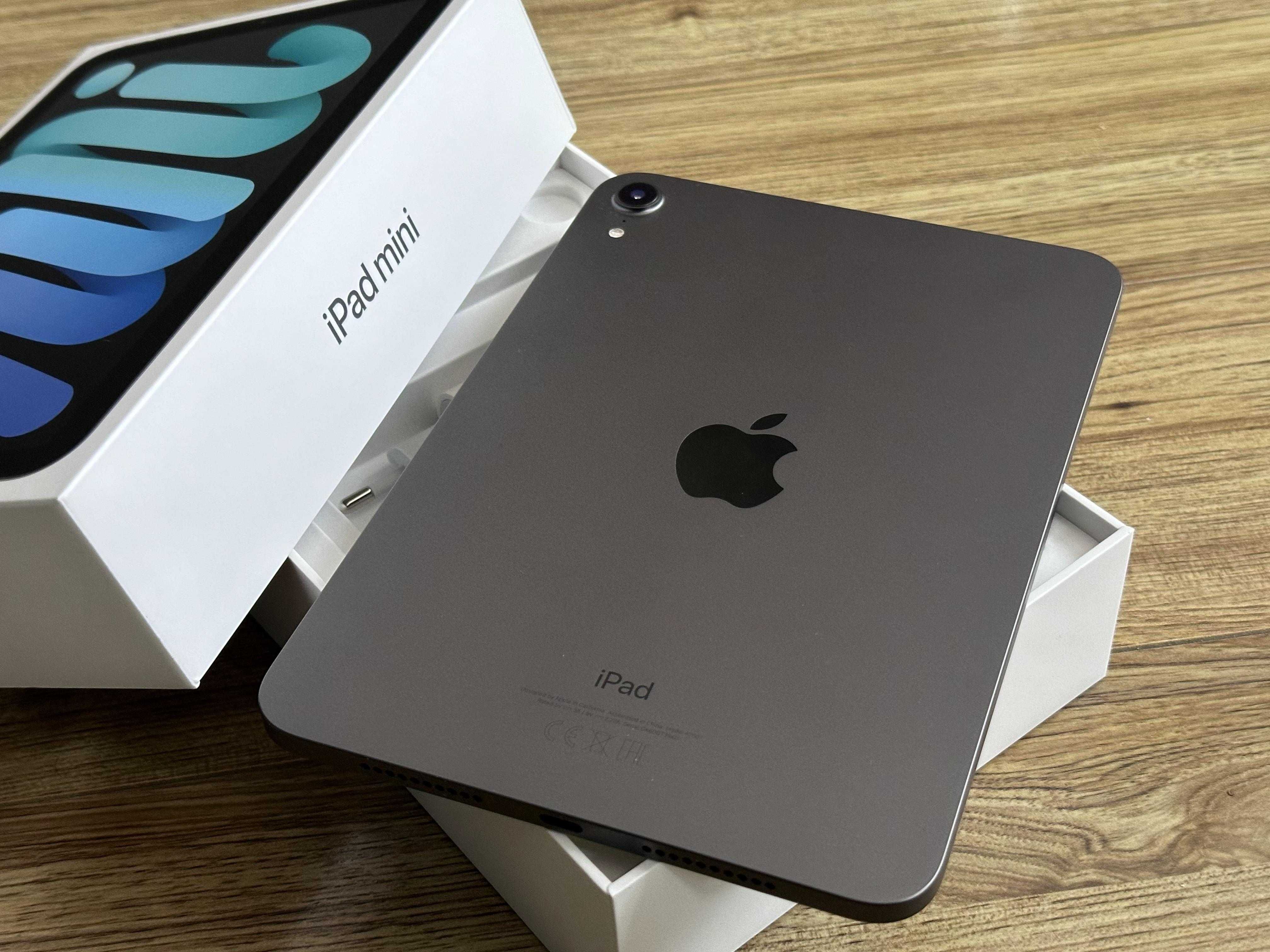 НОВ!Apple iPad Mini 6th Gen`64GB Wi-Fi Space Gray/Гаранция