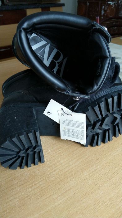 Ghete dama Zara piele