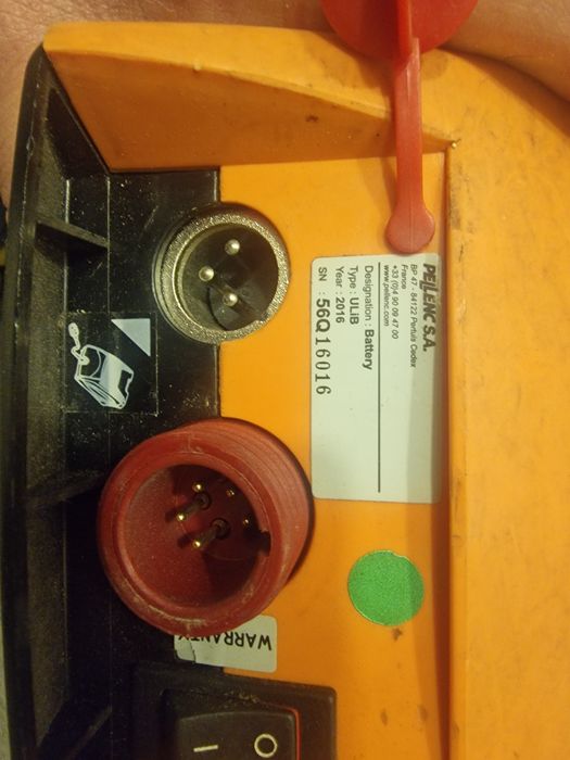 Acumulator si incarcator Pellenc