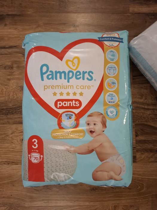 Pampers premium care pants 3 142 bucati