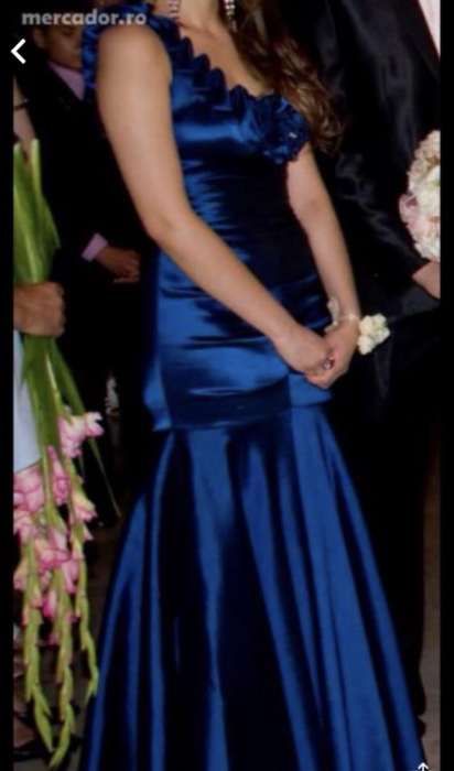Rochie eleganta albastra - OCAZIE