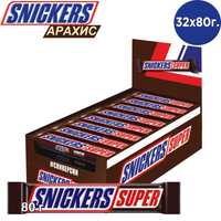 Оптом Сникерс Большой / Snickers Super батончик