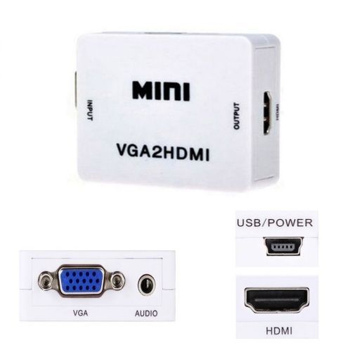 Convertor audio HDMI-VGA , nou