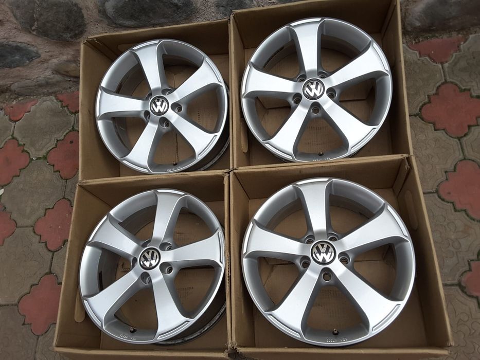 jante aliaj 17; 5x112; originale Vw Passat CC, b8, Alltrack, Tiguan