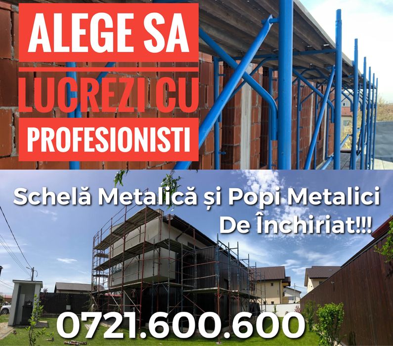 Inchiriez schela metalica ingusta 75 cm