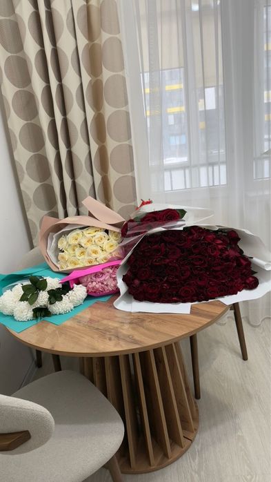 Продаю цветы 101 роза за 13тыс остальные 4тыс