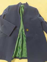Лилаво палто (манто) - фино, леко, размер L
