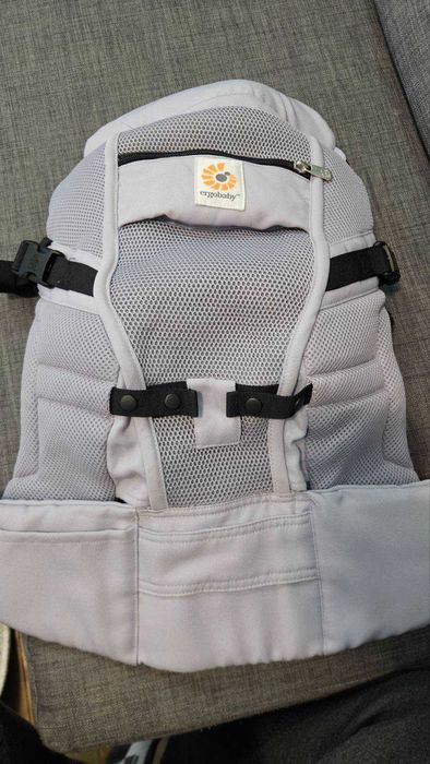 Ergobaby Adapt Cool Air Mesh ергономична раница Lilac Grey