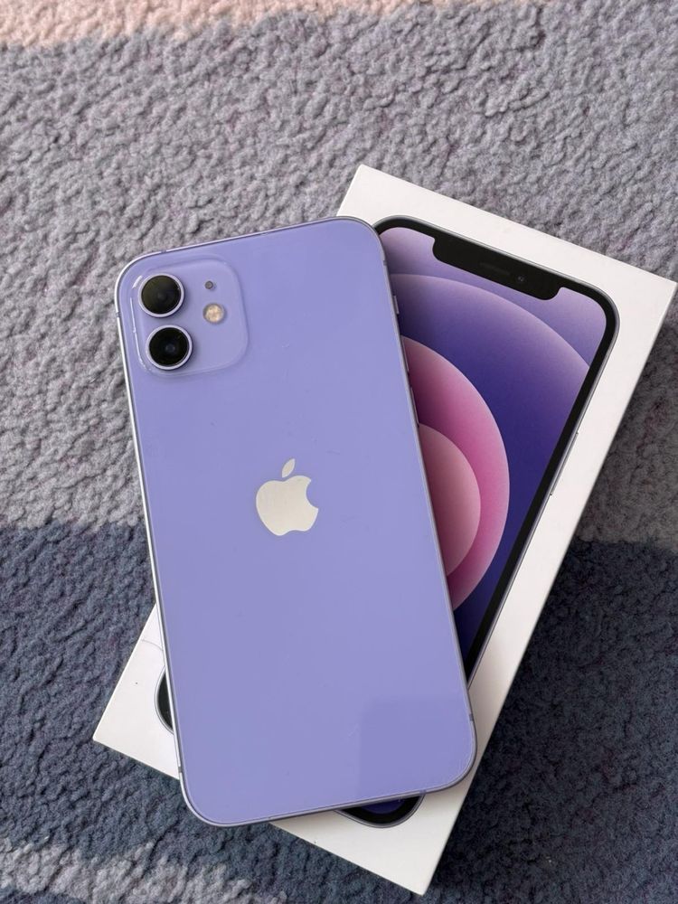 IPhone 12, 256 GB, Лилав