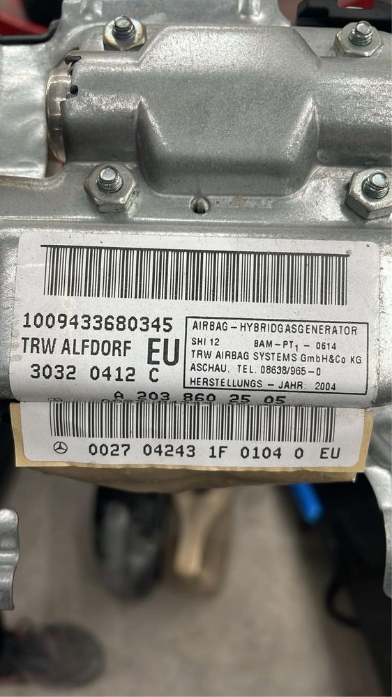 Airbag за мерцедес Ц W203