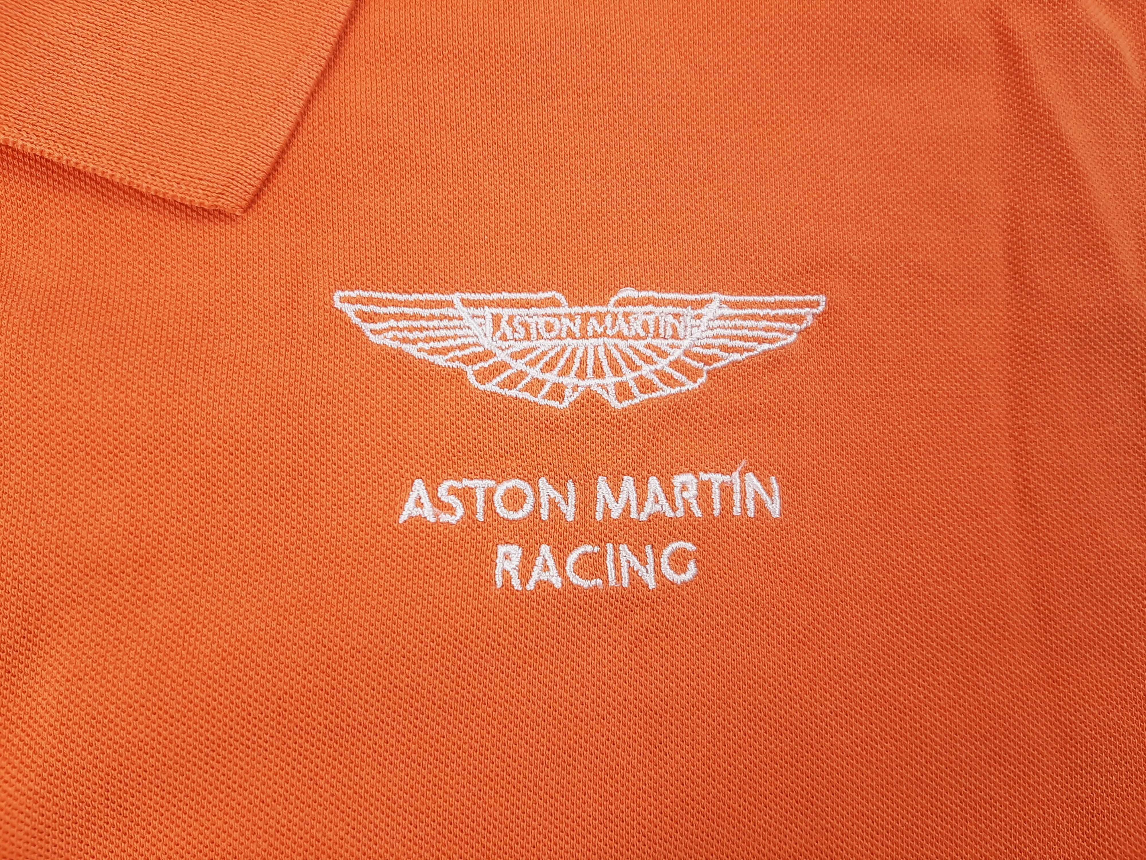 Hackett Aston Martin - Оригинална мъжка тениска с яка размер L