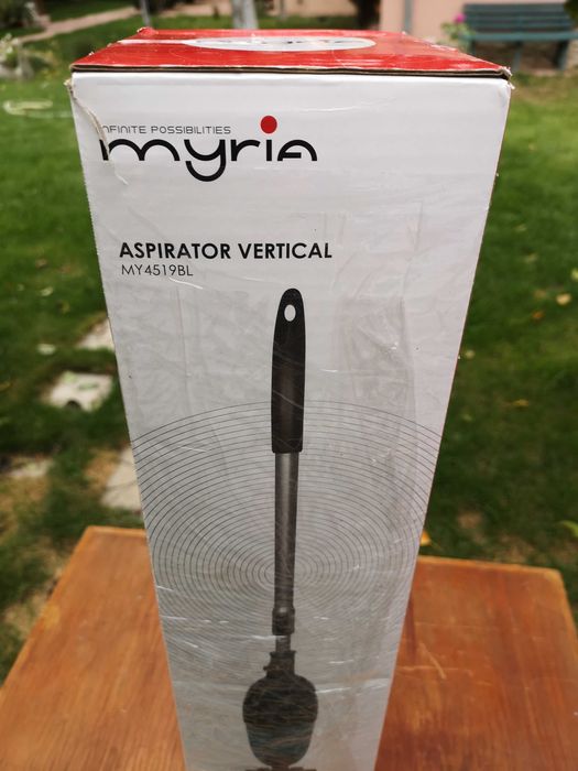 Aspirator vertical MYRIA Stick 2 in 1 MY4505BL/S07BL, 0.8l, 800W