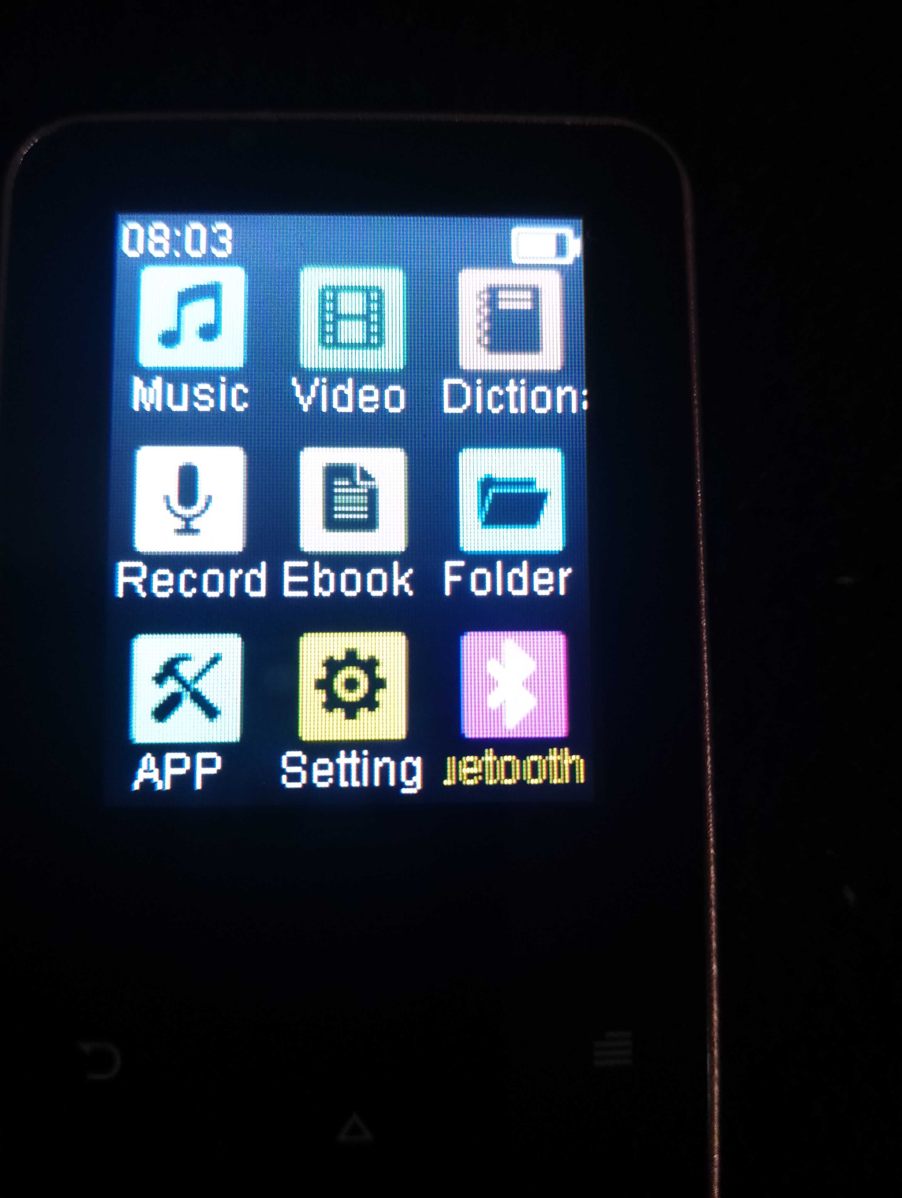 mp3 mp4 player recorder