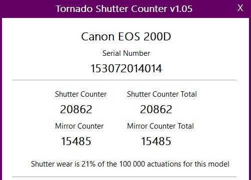 Canon EOS 200D + obiectiv 18-55mm - 20.000 de cadre - Aparat foto DSLR
