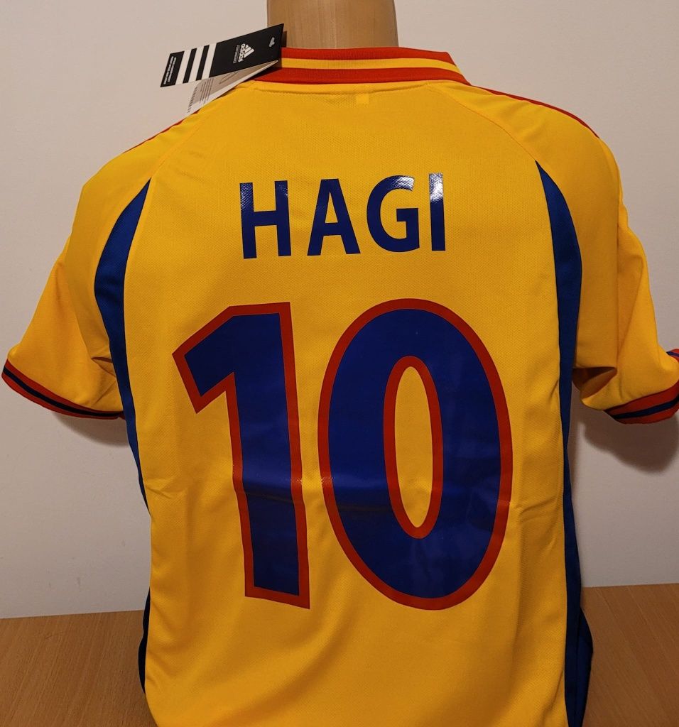 Tricou adidas Romania- Gheorghe Hagi nou
