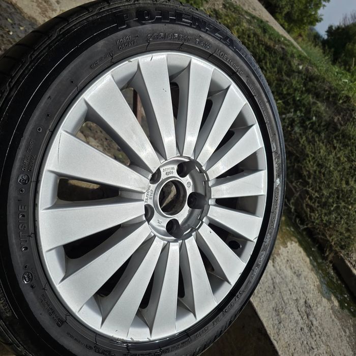 Vand set jante cu cauciucuri 235/45/r17  5X112