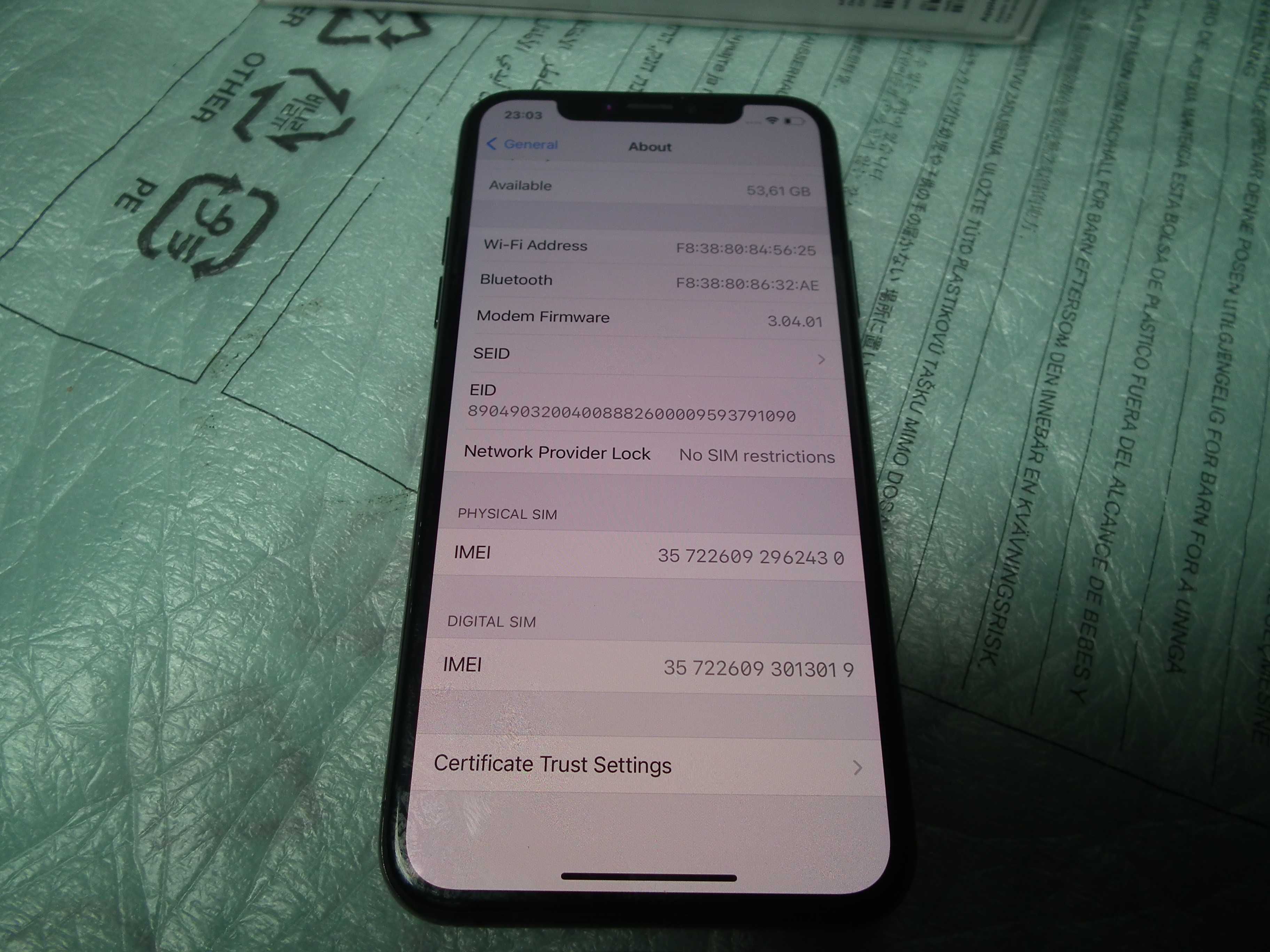 Apple Iphone XS - 64gb - Space Grey