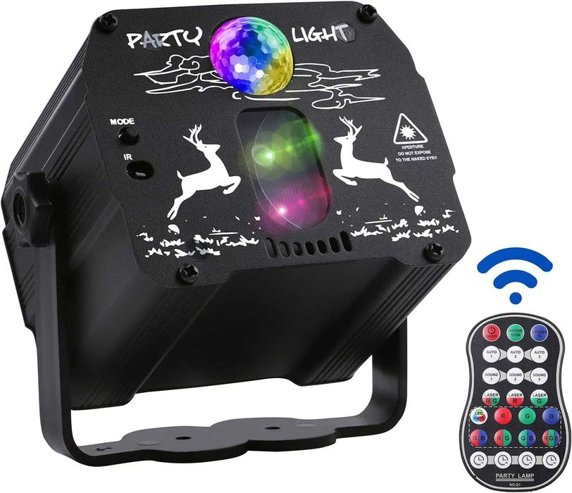 Лазерный проектор с дистанционным управлением 60 сцен