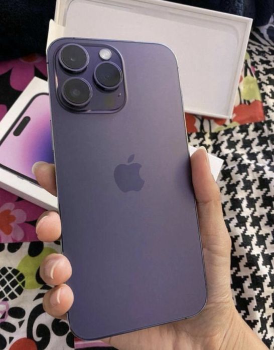 Iphone 14 pro max 128 .84 % narxini kelishamiz yana