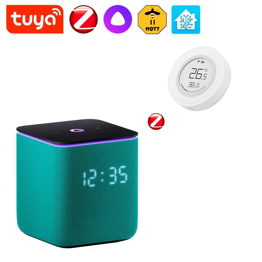 Премиум Датчик температуры и влажности - E-Ink ZigBee