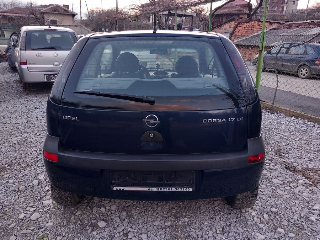 OPEL CORSA 1.7Di - 65кс./2002/-на части