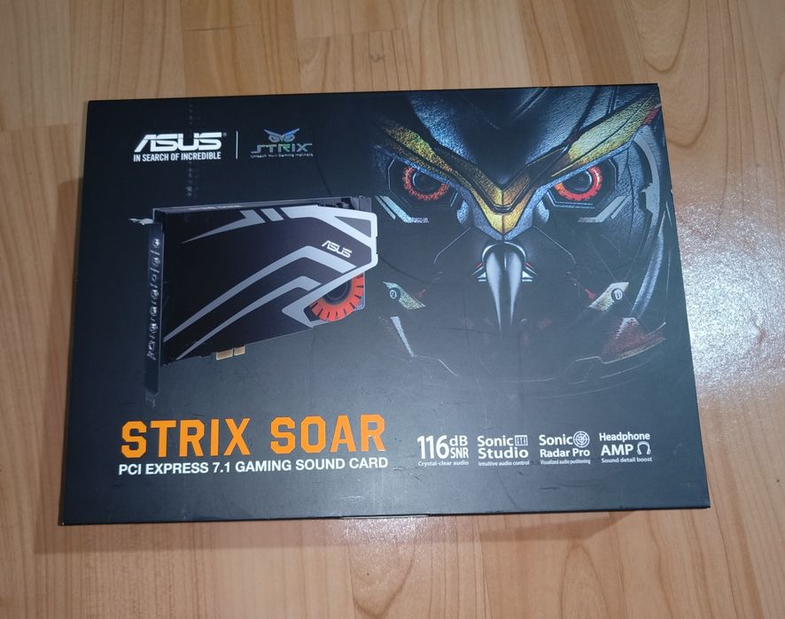 Продам звуковую карту Asus strix soar 7.1