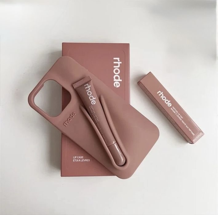 Rhode калъфи и Rhode гланцове Оригинални iPhone Case + Lip Tint Gloss