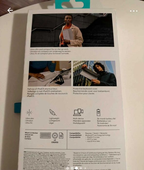 LOGITECH tastatura iPad