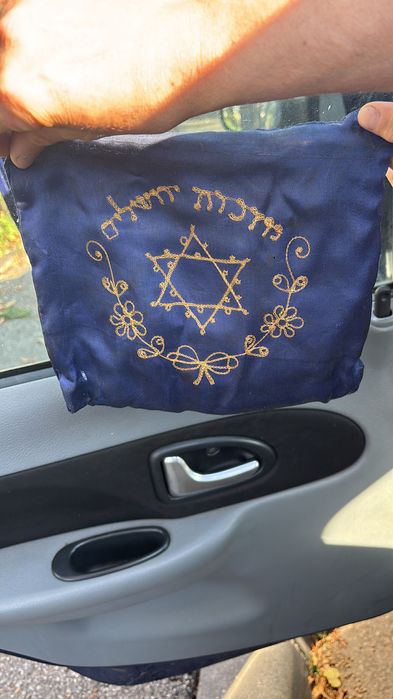 Obiect de ritualuri evreiesti -tefillin ,mai multe bucăți ,
