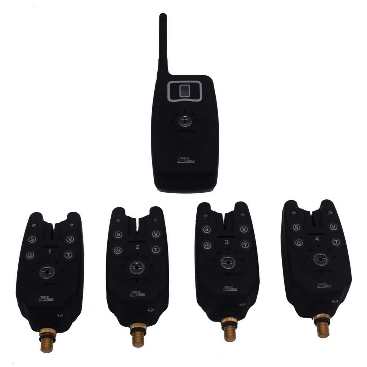 Сигнализатори Оsako 4+1  JY-19 / сигнализатори CarpFocus Carbon Design