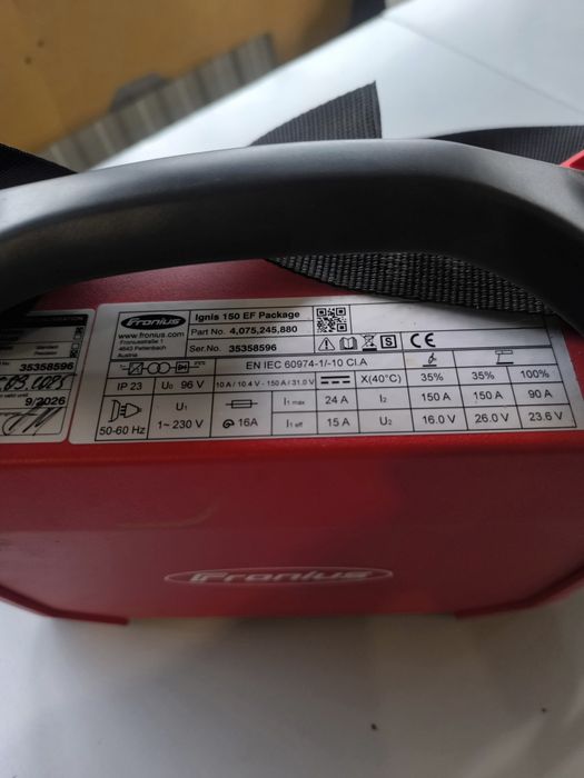 Fronius ignis 150 A