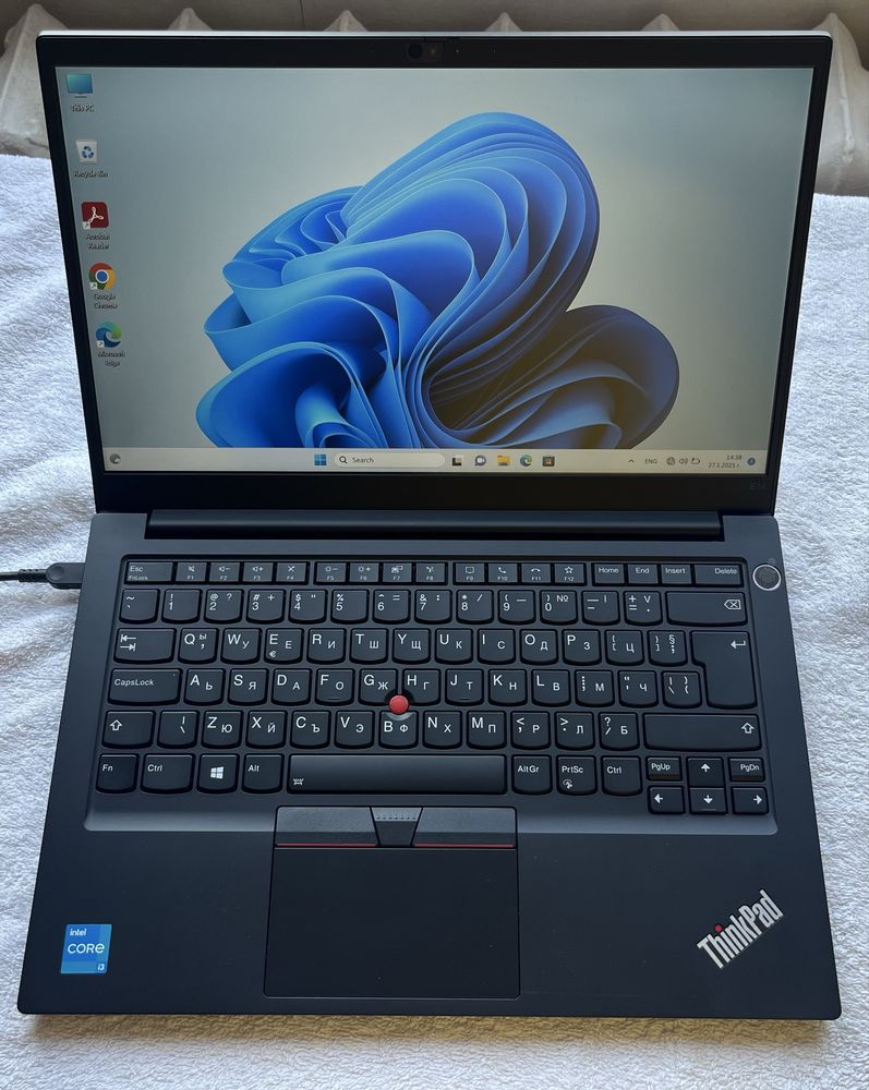 Lenovo ThinkPad 14“, Intel Core i3-1115G4 Laptop/лаптоп Thunderbolt