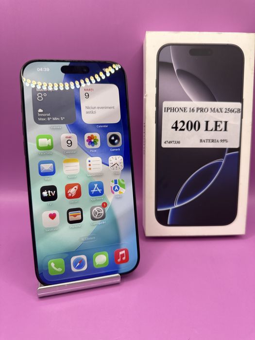 Iphone 16 Pro 256gb •Matei Amanet Crangasi•47497