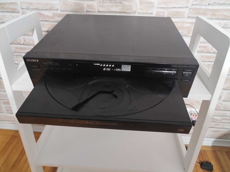 CD Player SONY CDP-C345 Carusel 5 Cd