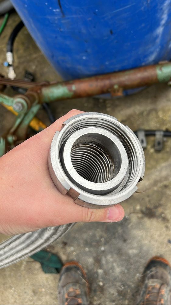 Tub metalic flexibil gros triclamp