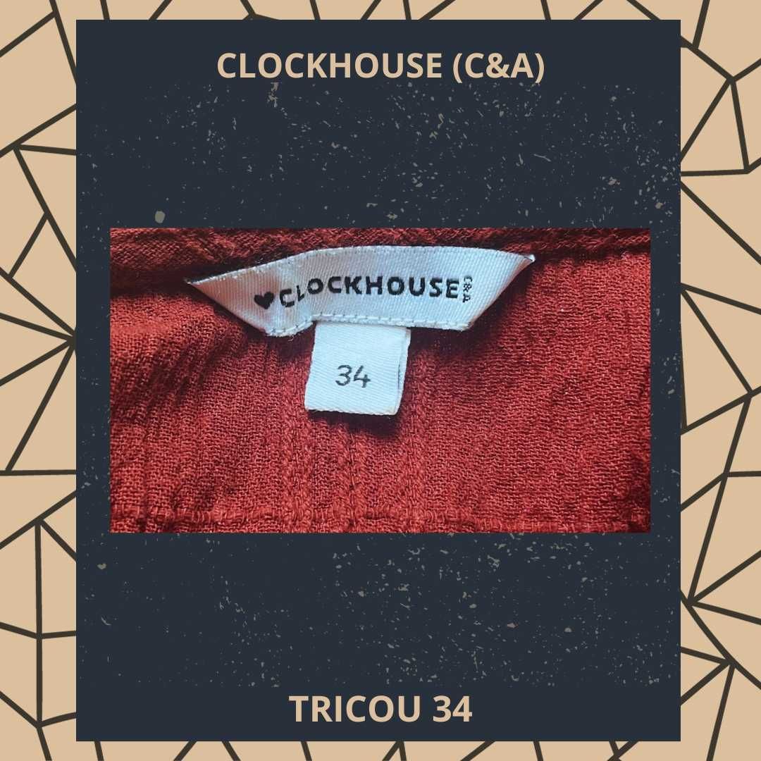 Top - Clockhouse - marca C&A