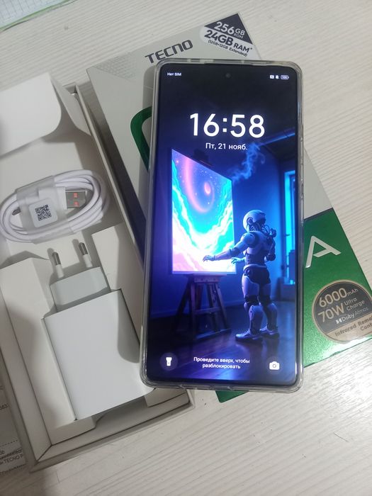 Tecno Pova 6 новый на гарантии