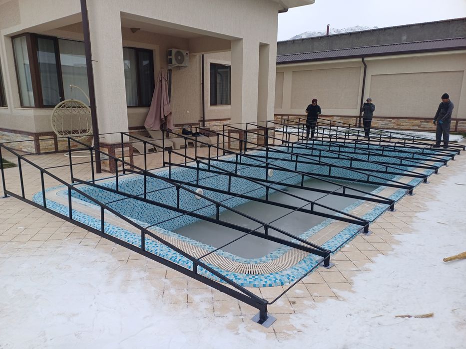 Банер Басейн,навесларни нолдан йопамизl