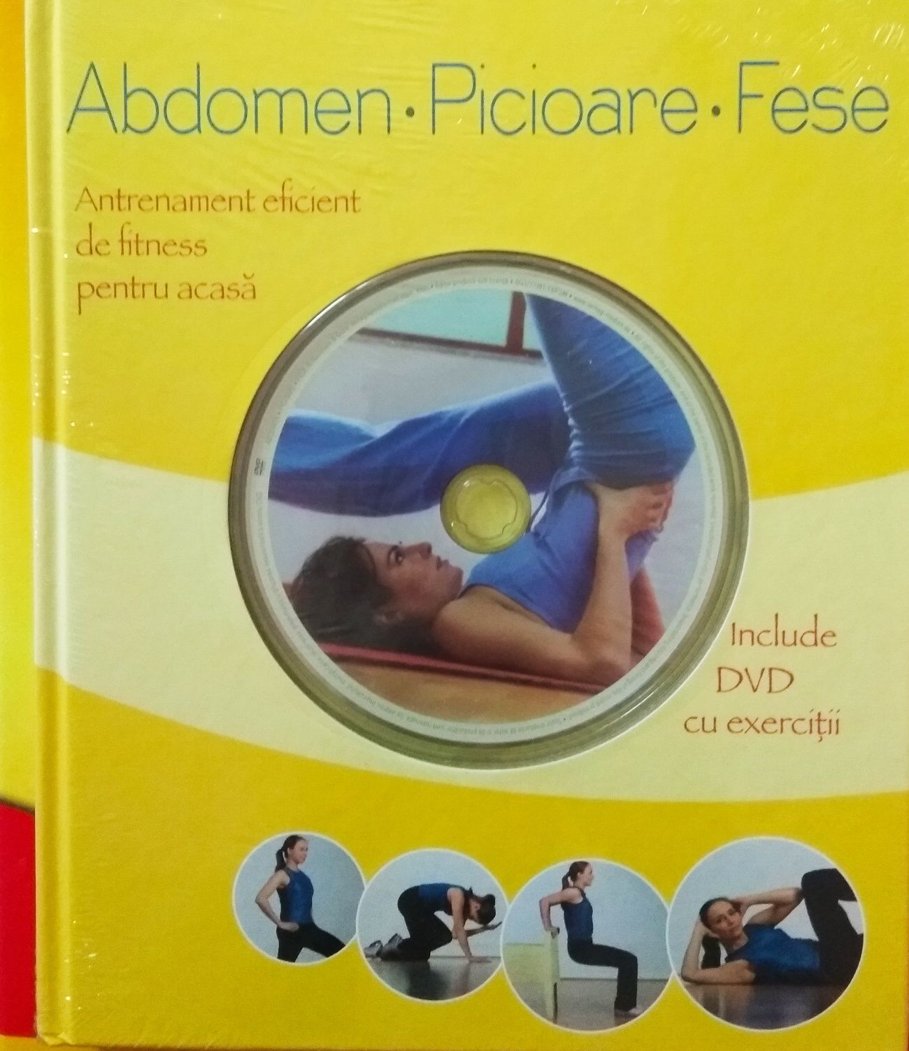 Set FITNESS pentru tonifiere. Carte și DVD