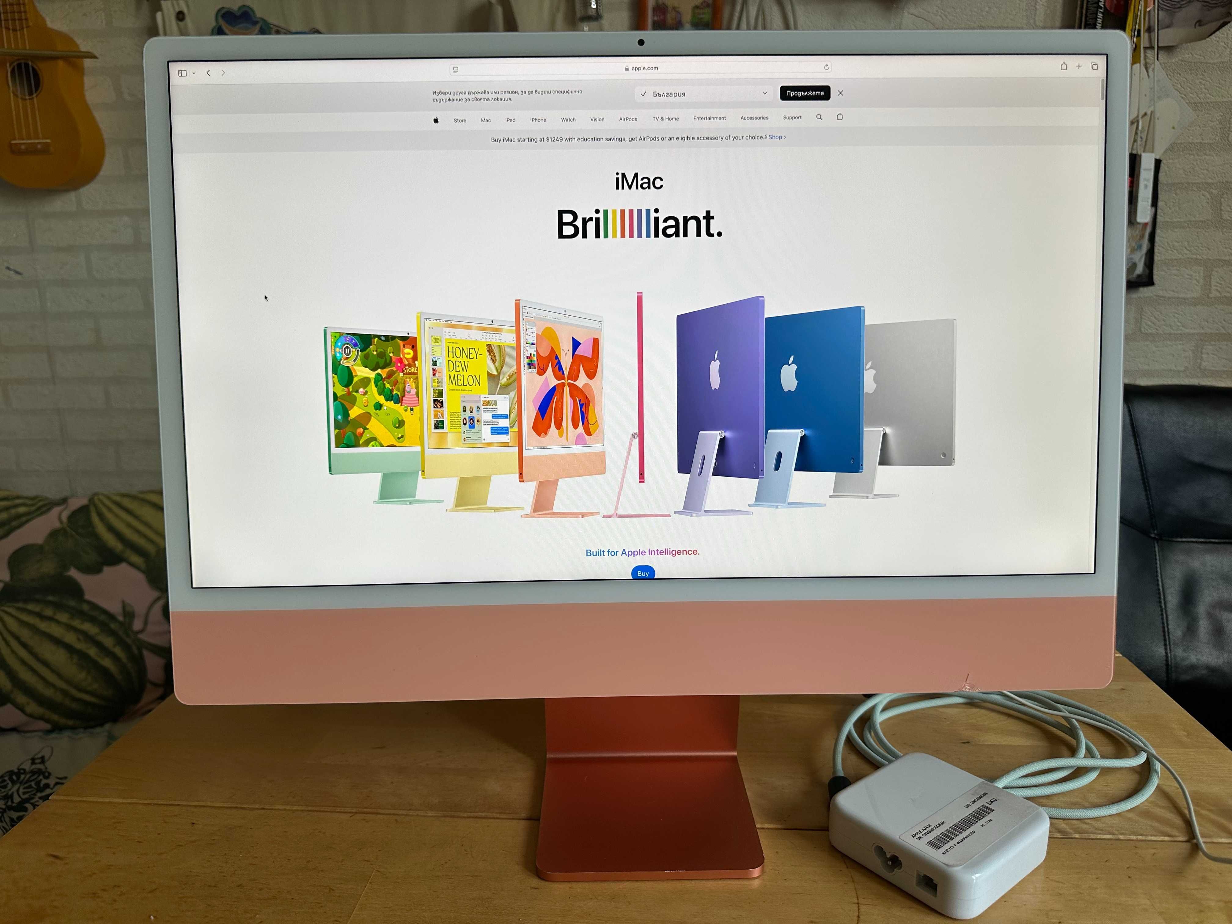 Apple iMac А2438 24 инча M1 - 16GB / 512GB 4.5K 2021