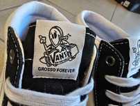 Tenisi Vans Marshmallow/Black Marimea 42 Panda alb-negru