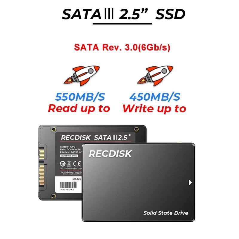 Надёжный и быстрый SATA 2.5" SSD на 512 ГБ – ускорит ваш компьютер!
