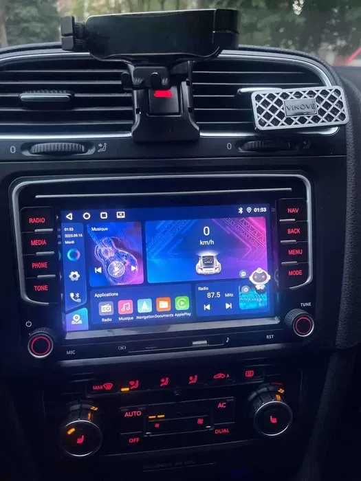 2GB Navigatie Carplay Nou VW Golf Passat CC Tiguan Touran Seat Skoda