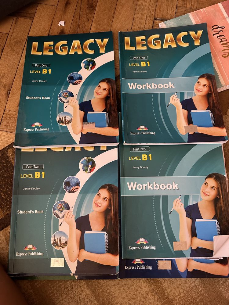 Учебници по английски Legacy 8-10 клас