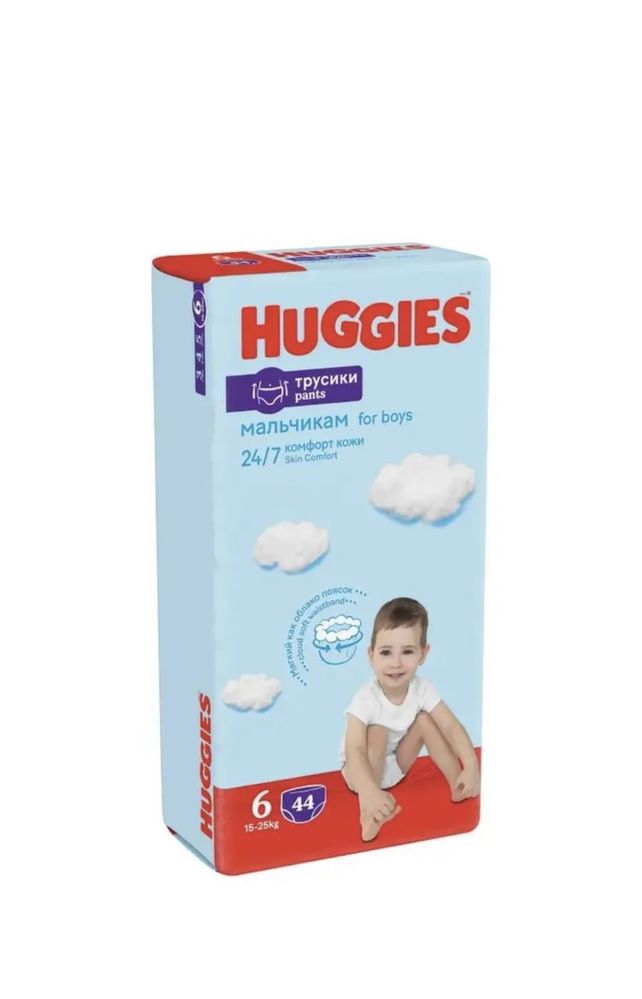 Подгузники трусики Huggies 6