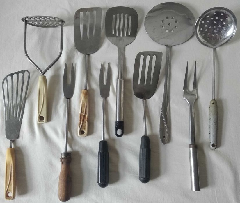 Кухонные предметы, нержавейка, советские, по 20000 сум