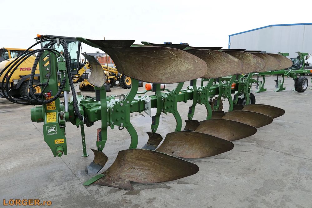 Amazone Cayros XS V Plug demo Amazone Cayros XS V reversibil cu 5 trupite, din anul 2018,