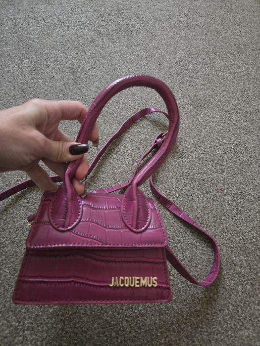 Чанта, аксесоар,  цикламена